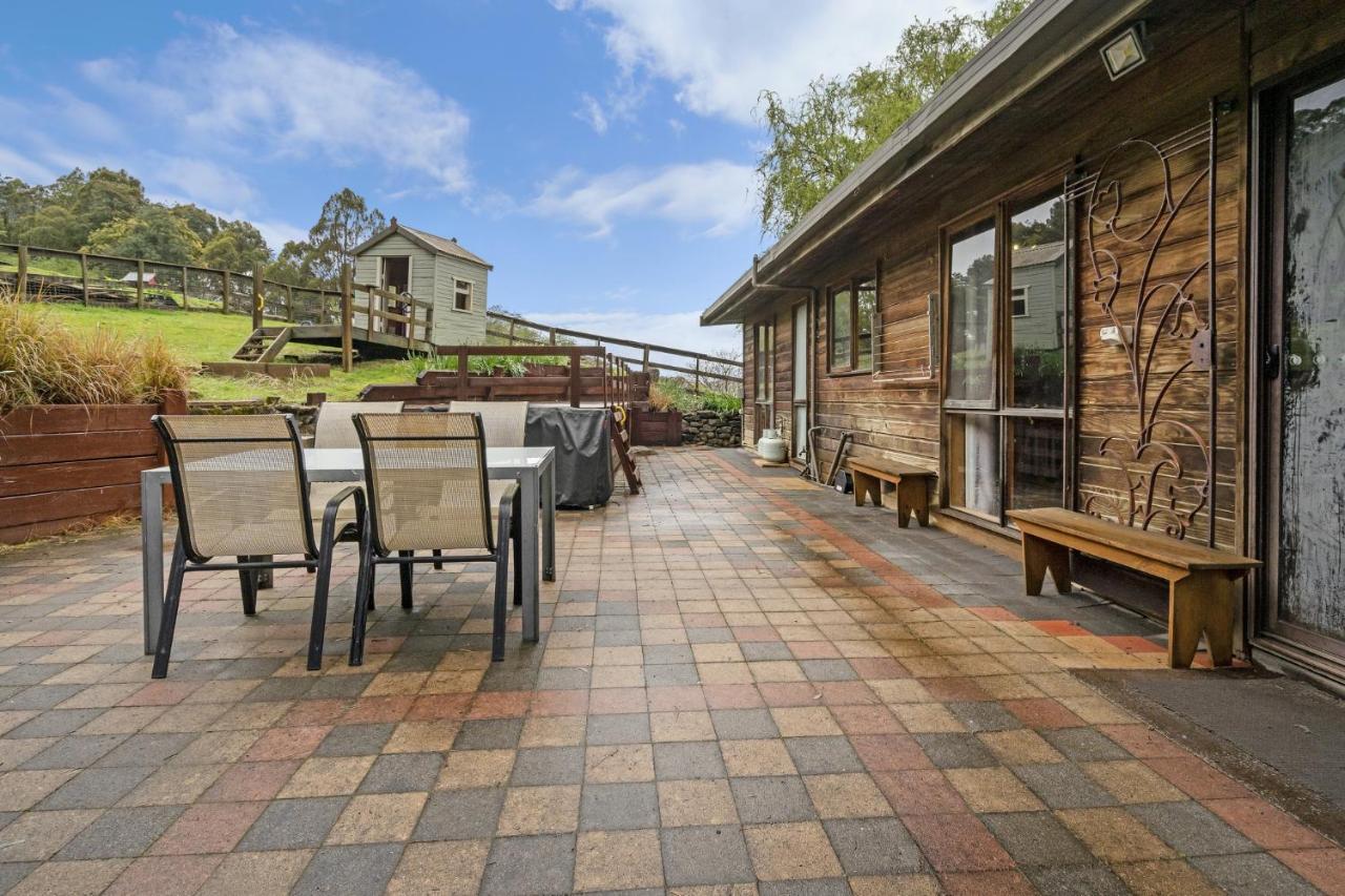 Mole Creek Cabins Ngoại thất bức ảnh